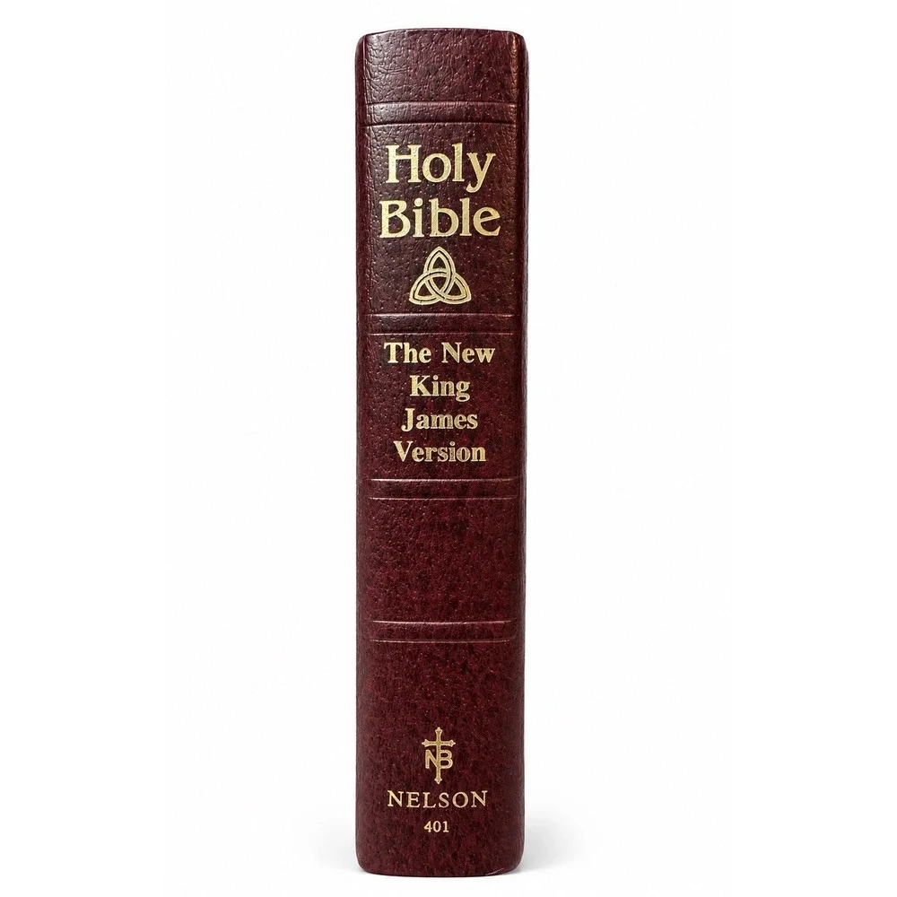 The Holy Bible, New King James Version Hardcover, Black, 1982